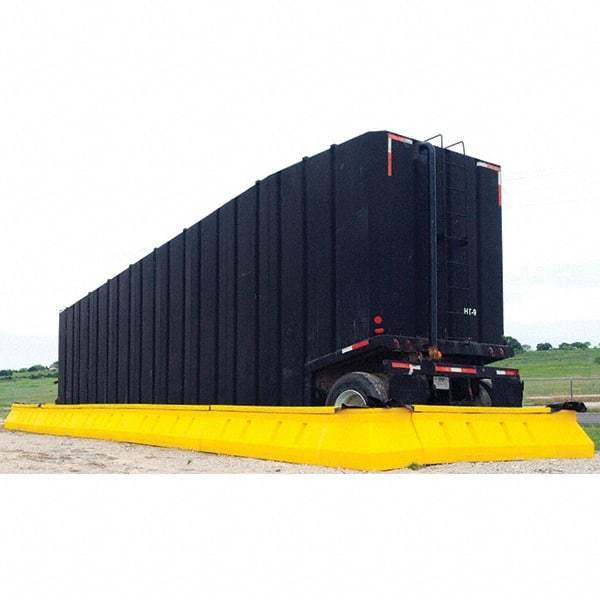 UltraTech - 60,089 Gal Polyethylene Containment Berm System - 2' High x 63' Wide x 63" Long - Exact Industrial Supply