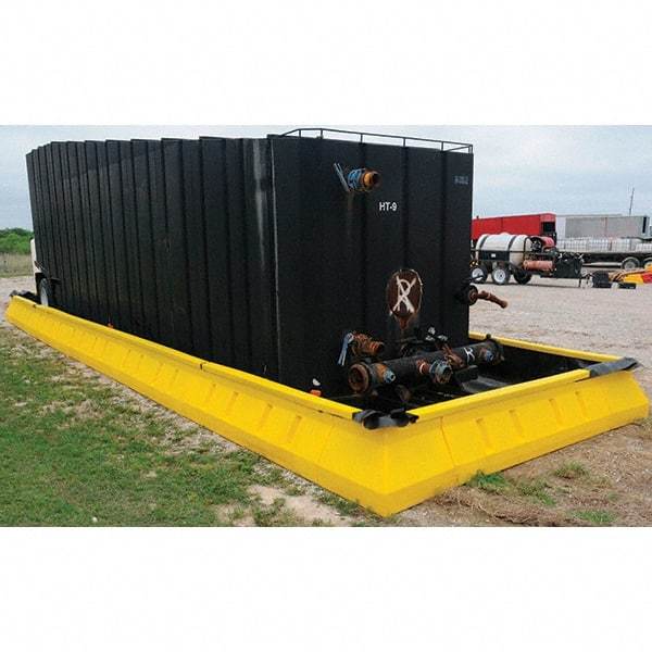 UltraTech - 3,978 Gal Polyethylene Containment Berm System - 1' High x 49' Wide x 10" Long - Exact Industrial Supply