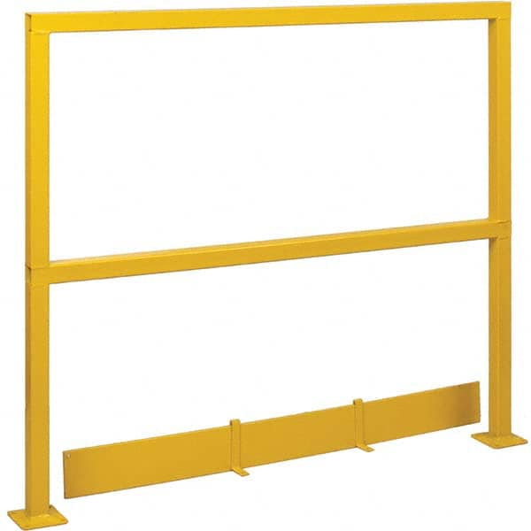 Hand Rail: Yellow, Steel 48″ Long, 42″ High