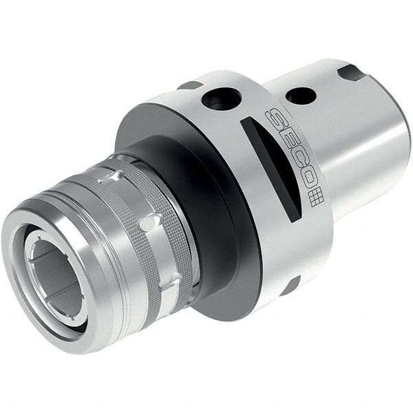 Seco - C8 Taper Shank, 32mm Hole Diam x 67mm Nose Diam Milling Chuck - 80mm Projection, 53" TIR, - Exact Industrial Supply