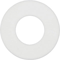 Value Collection - 8" Pipe, 8-5/8" ID x 13-1/2" OD Flange Gasket - PTFE Plastic, White, 1/8" Thick - Exact Industrial Supply