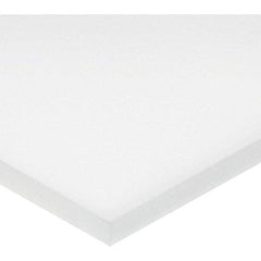 Value Collection - 1/32" Thick x 1' Wide x 2' Long, ePTFE Sheet - White, General Purpose Grade - Exact Industrial Supply
