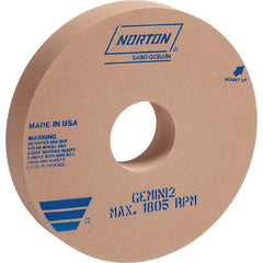 Norton - Centerless & Cylindrical Grinding Wheels Wheel Diameter (Inch): 16 Wheel Width (Inch): 2 - Exact Industrial Supply