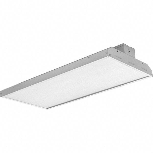 Eiko Global - 1 Lamp, 162 Watts, LED, High Bay Fixture - 2' Long x 92.5mm High x 440mm Wide, 120-277 Volt, Steel Housing - Exact Industrial Supply