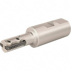 Vargus - 0.67" Cut Diam, 1.45" Max Depth of Cut, 3/4" Shank Diam, Internal/External Indexable Thread Mill - Insert Style 25S, 2 Inserts, Toolholder Style RTMC, 3.622" OAL - Exact Industrial Supply