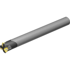 Vargus - 0.531" Cut Diam, 1.97" Max Depth of Cut, 3/8" Shank Diam, Internal Indexable Thread Mill - Insert Style 5LI, 2 Inserts, Toolholder Style CTM SC, 4.567" OAL - Exact Industrial Supply