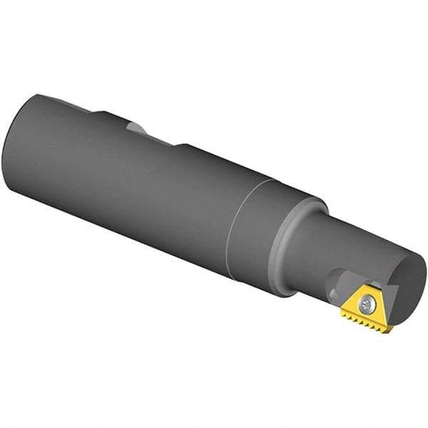 Vargus - 1.457" Cut Diam, 2.28" Max Depth of Cut, 1-1/4" Shank Diam, Internal/External Indexable Thread Mill - Insert Style 5, 5/8" Insert Size, 1 Insert, Toolholder Style TMNC, 4.764" OAL - Exact Industrial Supply