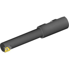 Vargus - 30mm Cut Diam, 92mm Max Hole Depth, 25mm Shank Diam, Internal/External Indexable Thread Mill - Insert Style 5, 5/8" Insert Size, 1 Insert, Toolholder Style TMLC, 150mm OAL - Exact Industrial Supply