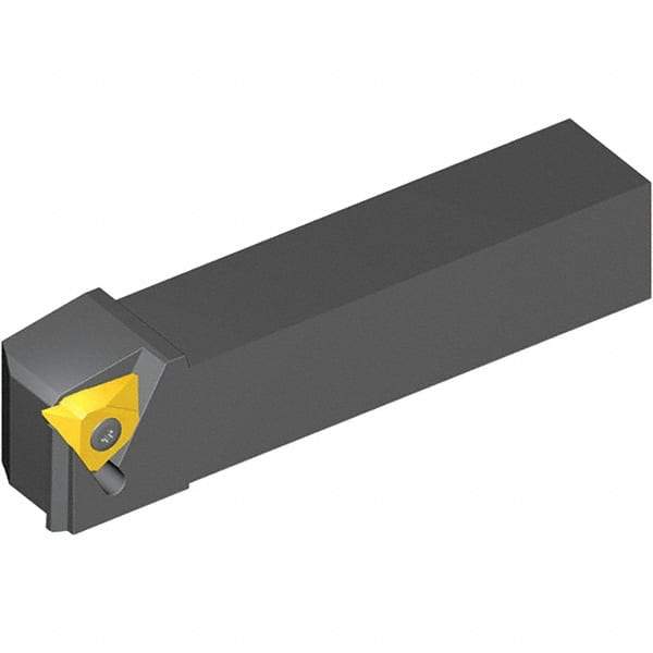 Vargus - External Thread, Right Hand Cut, 32mm Shank Width x 32mm Shank Height Indexable Threading Toolholder - 170mm OAL, 5VER Insert Compatibility, NL Toolholder, Series V Style - Exact Industrial Supply