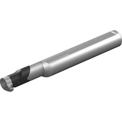 Vargus - Internal Thread, Right Hand Cut, 16mm Shank Width x 15mm Shank Height Indexable Threading Toolholder - 100mm OAL, V14TH Insert Compatibility, CV Toolholder, Series Mini-V Reinforced - Exact Industrial Supply