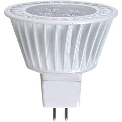 Eiko Global - 7 Watt LED Residential/Office Mogul Lamp - 30,000°K Color Temp, 500 Lumens, Dimmable, Shatter Resistant, MR17, 25,000 hr Avg Life - Exact Industrial Supply