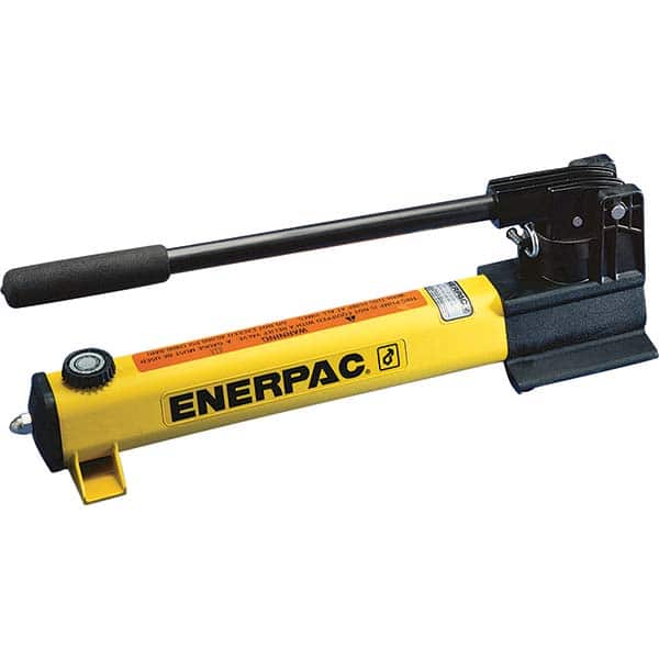 Enerpac - Manual Hydraulic Pumps Number of Stages: 2.000 Oil Volume Per Stroke (Cu. In.): 0.99 - Exact Industrial Supply