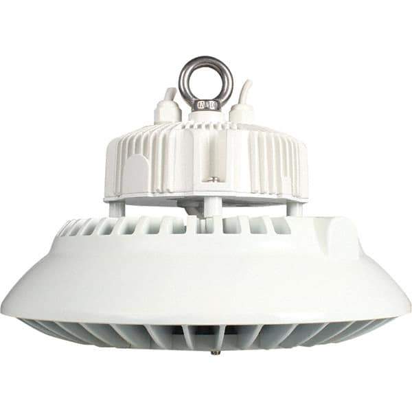 Eiko Global - 1 Lamp, 150 Watts, LED, High Bay Fixture - 11.81" Wide, 120-277 Volt, Steel Housing - Exact Industrial Supply