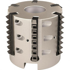 Vargus - 47.94mm Cut Diam, 200mm Max Hole Depth, 22mm Shank Diam, Internal/External Indexable Thread Mill - Insert Style R41, 5 Inserts, Toolholder Style RTMC-D, 50mm OAL - Exact Industrial Supply