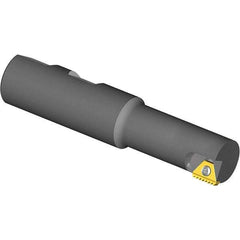 Vargus - 1.181" Cut Diam, 2.05" Max Depth of Cut, 1" Shank Diam, Internal/External Indexable Thread Mill - Insert Style 5, 5/8" Insert Size, 1 Insert, Toolholder Style TMC, 4.37" OAL - Exact Industrial Supply