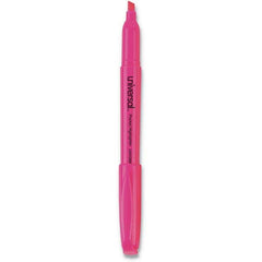 UNIVERSAL - Markers & Paintsticks Type: Highlighters Color: Fluorescent Pink - Exact Industrial Supply