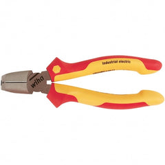 Wiha - 6.7" OAL, 6 AWG Capacity, Standard Wire Stripper & Cutter - Exact Industrial Supply