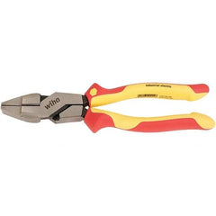 Wiha - Pliers Type: Insulated Linesman Pliers Jaw Type: Linesman - Exact Industrial Supply