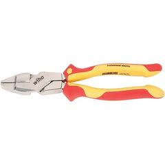 Wiha - Pliers Type: Insulated Linesman Pliers Jaw Type: Linesman - Exact Industrial Supply