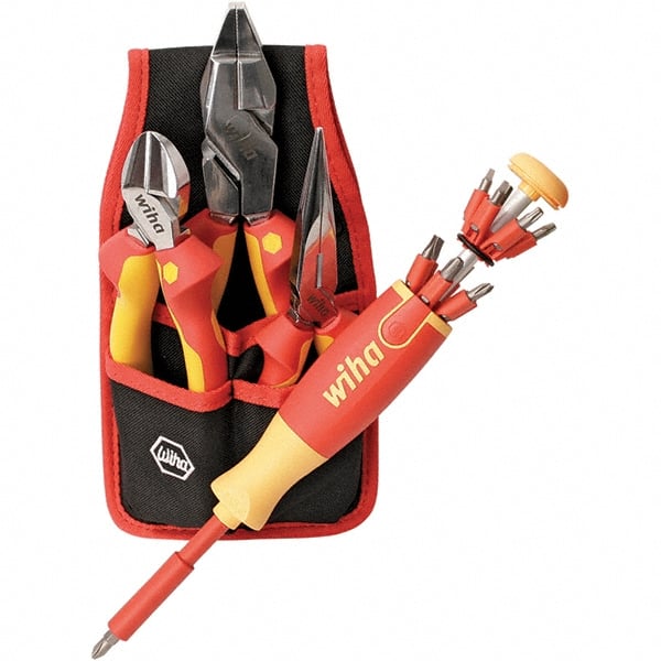 Wiha - 17 Piece Insulated Hand Tool Set - Exact Industrial Supply