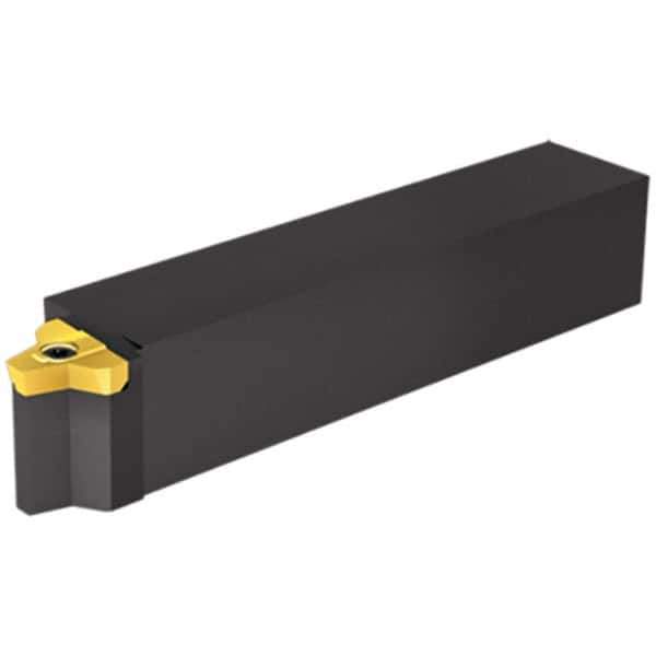 Vargus - External Thread, Right Hand Cut, 1-1/4" Shank Width x 1-1/4" Shank Height Indexable Threading Toolholder - 6.89" OAL, 5MGER Insert Compatibility, NL Toolholder, Series Megaline - Exact Industrial Supply