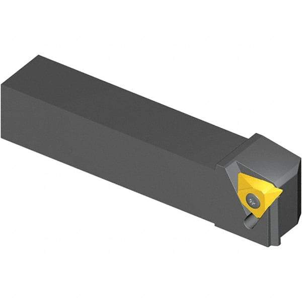 Vargus - External Thread, Left Hand Cut, 32mm Shank Width x 32mm Shank Height Indexable Threading Toolholder - 170mm OAL, 5VEL Insert Compatibility, NL Toolholder, Series V Style - Exact Industrial Supply