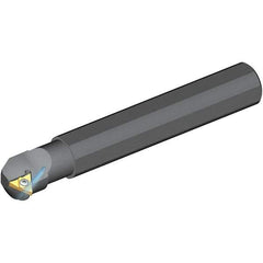 Vargus - Internal Thread, Right Hand Cut, 32mm Shank Width x 29mm Shank Height Indexable Threading Toolholder - 250mm OAL, 5UI Insert Compatibility, NVRC Toolholder, Series U Style - Exact Industrial Supply