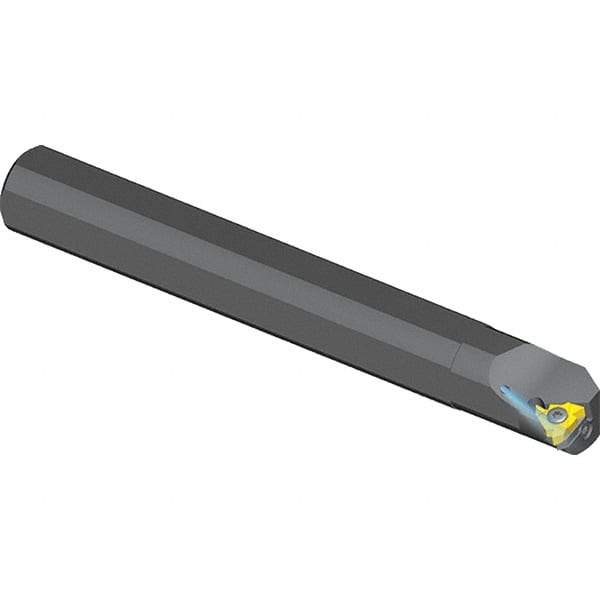 Vargus - Internal Thread, Left Hand Cut, 1-1/4" Shank Width x 1.12" Shank Height Indexable Threading Toolholder - 10" OAL, 5IL Insert Compatibility, NVRC Toolholder, Series Standard - Exact Industrial Supply