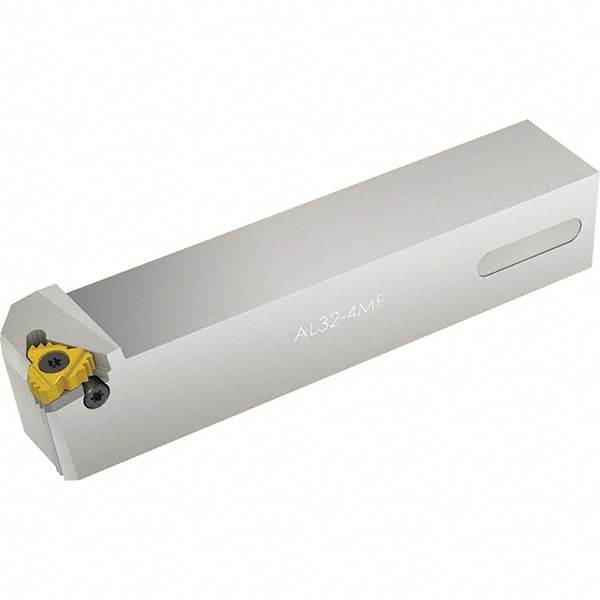 Vargus - External Thread, Right Hand Cut, 1-1/2" Shank Width x 1-1/2" Shank Height Indexable Threading Toolholder - 8" OAL, 4FER Insert Compatibility, AL Toolholder, Series F Style - Exact Industrial Supply