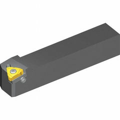 Vargus - External Thread, Right Hand Cut, 32mm Shank Width x 32mm Shank Height Indexable Threading Toolholder - 176.6mm OAL, 5ER Insert Compatibility, AL Toolholder, Series M+ Style - Exact Industrial Supply