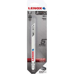 Lenox - Jig Saw Blades Blade Material: Bi-Metal Blade Length (Inch): 5-1/4 - Exact Industrial Supply