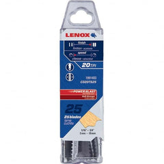 Lenox - Jig Saw Blades Blade Material: Bi-Metal Blade Length (Inch): 3-1/2 - Exact Industrial Supply