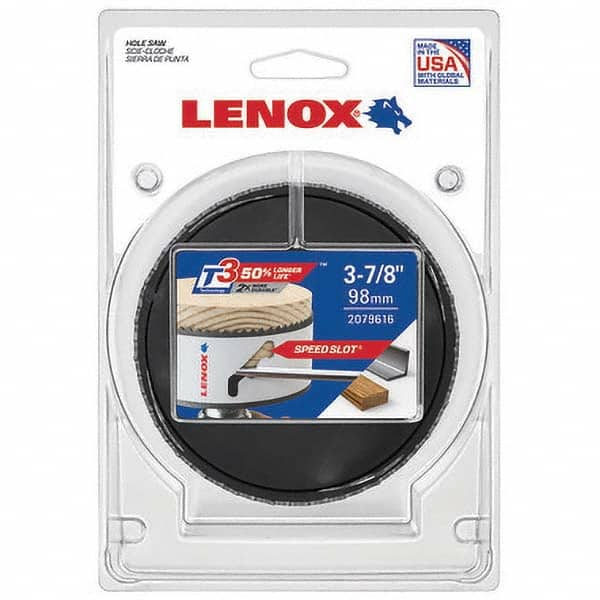 Lenox - Hole Saws Saw Diameter (mm): 1.50 Saw Diameter (Inch): 4-3/8 - Exact Industrial Supply