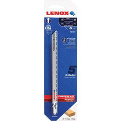 Lenox - Jig Saw Blades Blade Material: Bi-Metal Blade Length (Inch): 6 - Exact Industrial Supply