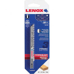 Lenox - Jig Saw Blades Blade Material: Bi-Metal Blade Length (Inch): 4 - Exact Industrial Supply