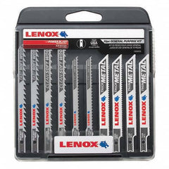 Lenox - Jig Saw Blade Sets Blade Material: Bi-Metal Minimum Blade Length (Inch): 3-5/8 - Exact Industrial Supply