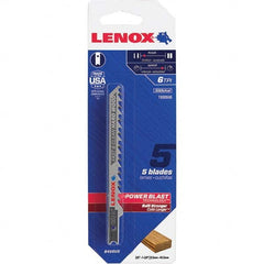 Lenox - Jig Saw Blades Blade Material: Bi-Metal Blade Length (Inch): 4 - Exact Industrial Supply