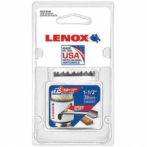 Lenox - Hole Saws Saw Diameter (mm): 1.50 Saw Diameter (Inch): 2-1/4 - Exact Industrial Supply