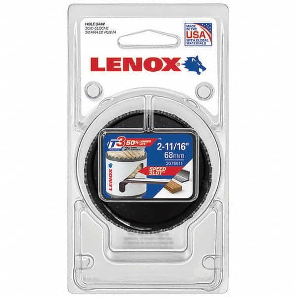 Lenox - Hole Saws Saw Diameter (mm): 1.50 Saw Diameter (Inch): 2-7/8 - Exact Industrial Supply