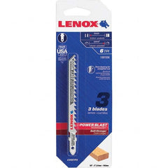 Lenox - Jig Saw Blades Blade Material: Bi-Metal Blade Length (Inch): 4 - Exact Industrial Supply