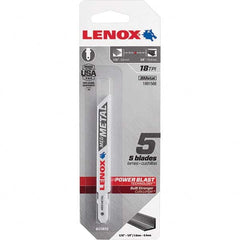 Lenox - Jig Saw Blades Blade Material: Bi-Metal Blade Length (Inch): 3-5/8 - Exact Industrial Supply