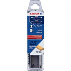 Lenox - Jig Saw Blades Blade Material: Bi-Metal Blade Length (Inch): 4 - Exact Industrial Supply