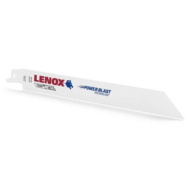 Lenox - Reciprocating Saw Blades Blade Material: Bi-Metal Blade Length (Inch): 8 - Exact Industrial Supply