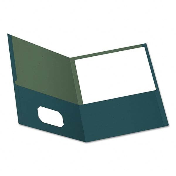 OXFORD - File Folders, Expansion Folders & Hanging Files Folder/File Type: Pocket Folders Color: Blue - Exact Industrial Supply