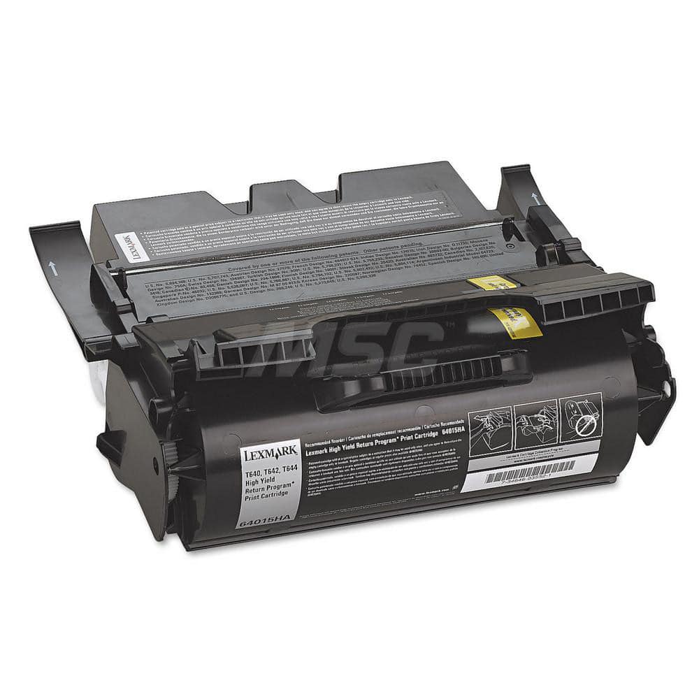 Lexmark - Office Machine Supplies & Accessories; Office Machine/Equipment Accessory Type: Toner Cartridge ; For Use With: Lexmark T644dtn; T642; T642dtn ; Color: Black - Exact Industrial Supply