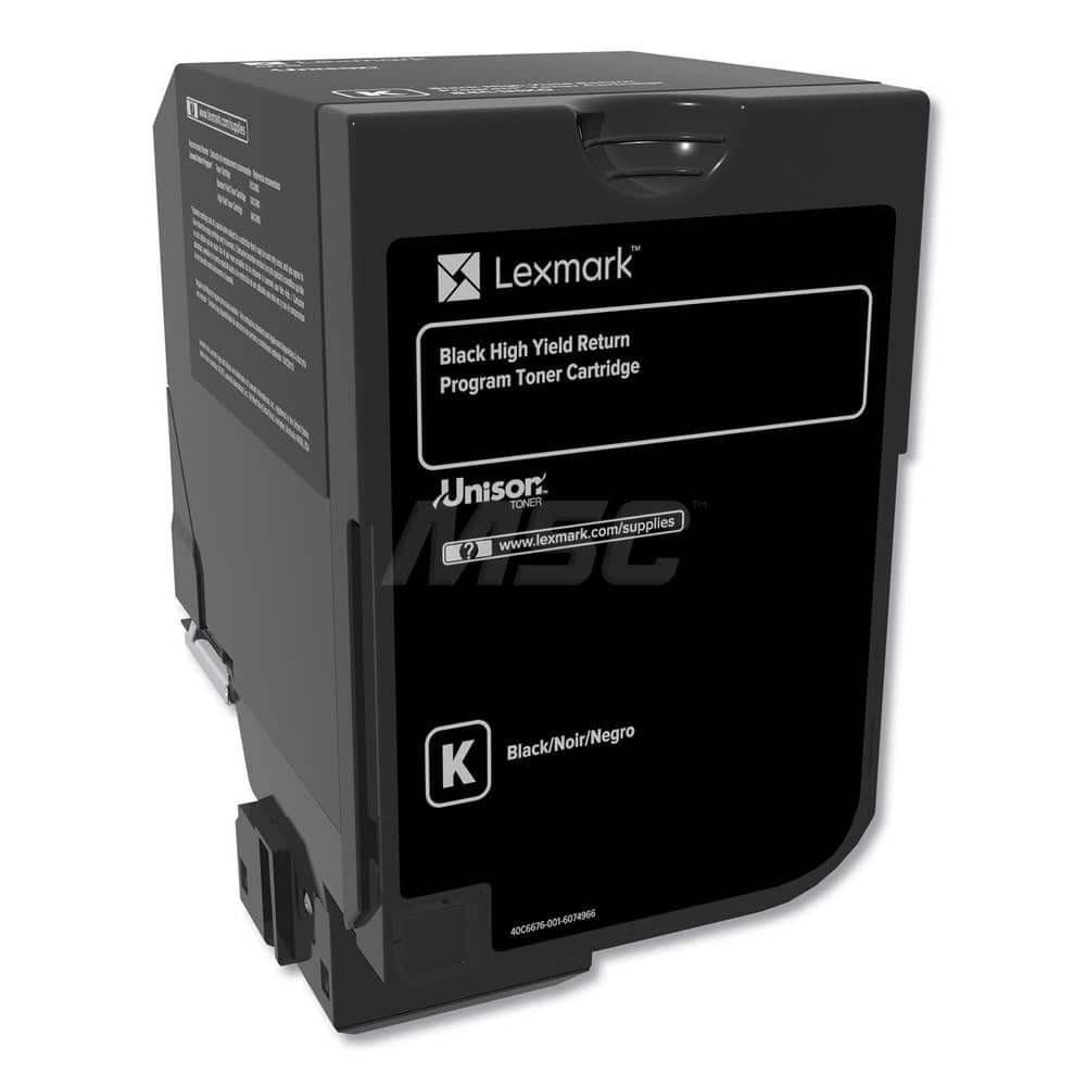 Lexmark - Office Machine Supplies & Accessories; Office Machine/Equipment Accessory Type: Toner Cartridge ; For Use With: Lexmark CX725de; CX725dhe; CX725dthe ; Color: Black - Exact Industrial Supply