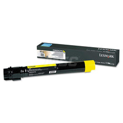 Lexmark - Office Machine Supplies & Accessories; Office Machine/Equipment Accessory Type: Toner Cartridge ; For Use With: Lexmark C950de Printer ; Color: Yellow - Exact Industrial Supply
