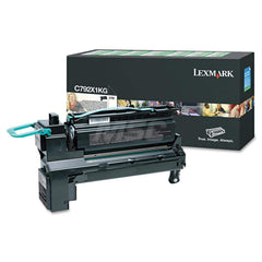 Lexmark - Office Machine Supplies & Accessories; Office Machine/Equipment Accessory Type: Toner Cartridge ; For Use With: Lexmark C792de; C792dte; C792dhe ; Color: Black - Exact Industrial Supply