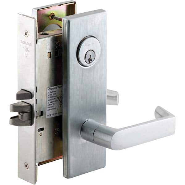 Schlage - Lever Locksets Type: Storeroom Door Thickness: 1-3/4 - Exact Industrial Supply