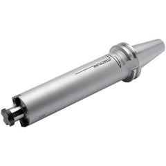 Seco - CAT50 Dual Contact Taper Shank 1" Pilot Diam Shell Mill Holder - 8-1/4" Flange to Nose End Projection, 2-1/4" Nose Diam, Through-Spindle & DIN Flange Coolant - Exact Industrial Supply